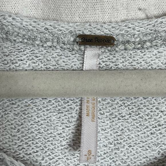 Free People Women's Sweater Distressed Western Aztec Print Pullover Sz Small - Picture 7 of 8